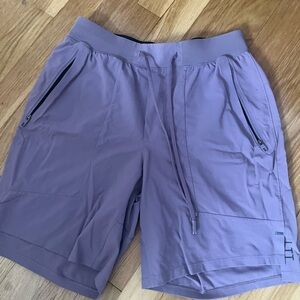 Lululemon Men’s Small Purple License To Train Linerless Shorts 7" Inseam